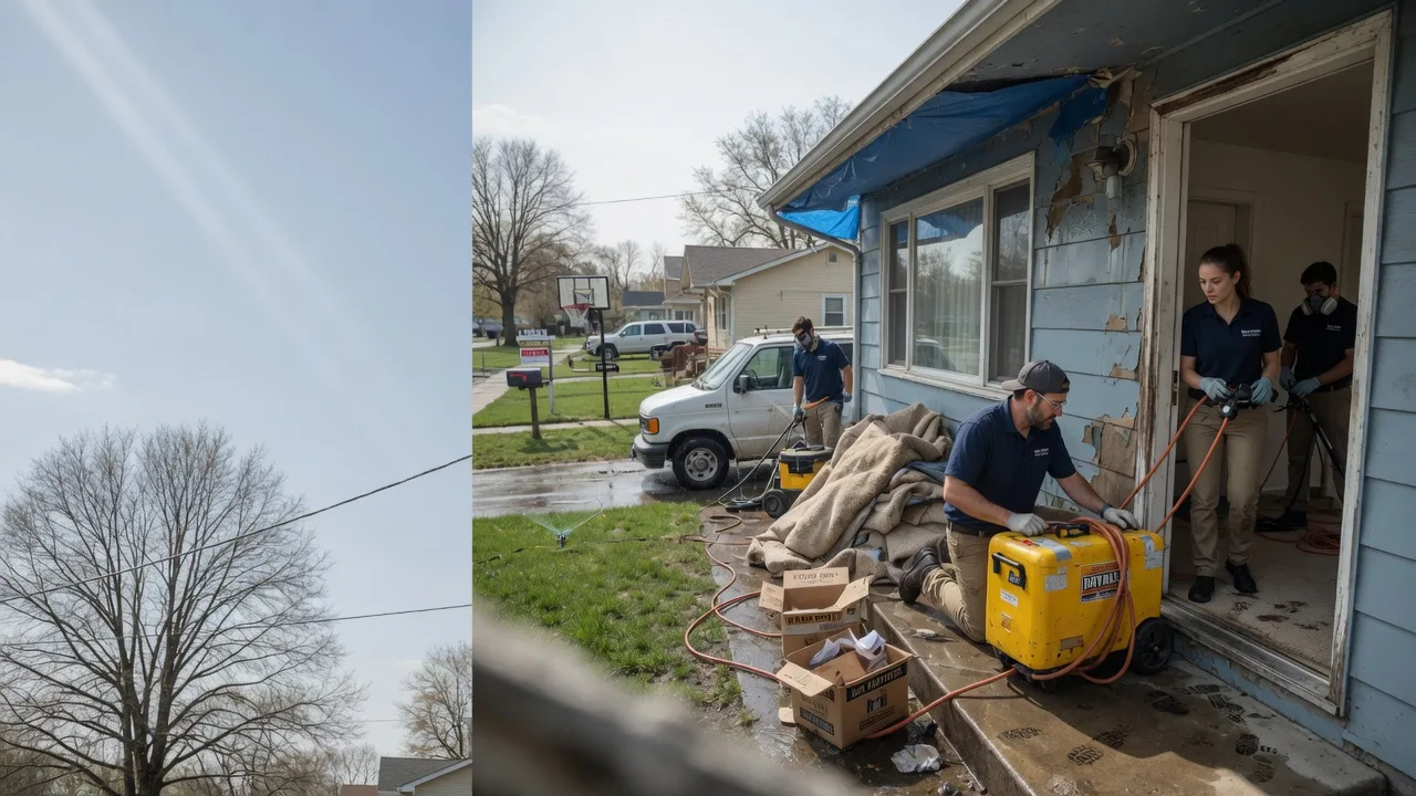 Basement Flood Cleanup in Maryneal, TX near me